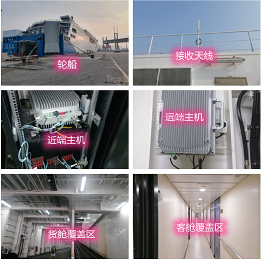  麒麟海上游轮轮船渔船覆盖案例